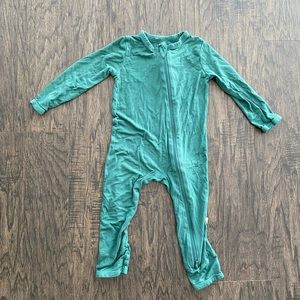 Kyte Baby Zippered Romper Sz 12-18mo Emerald